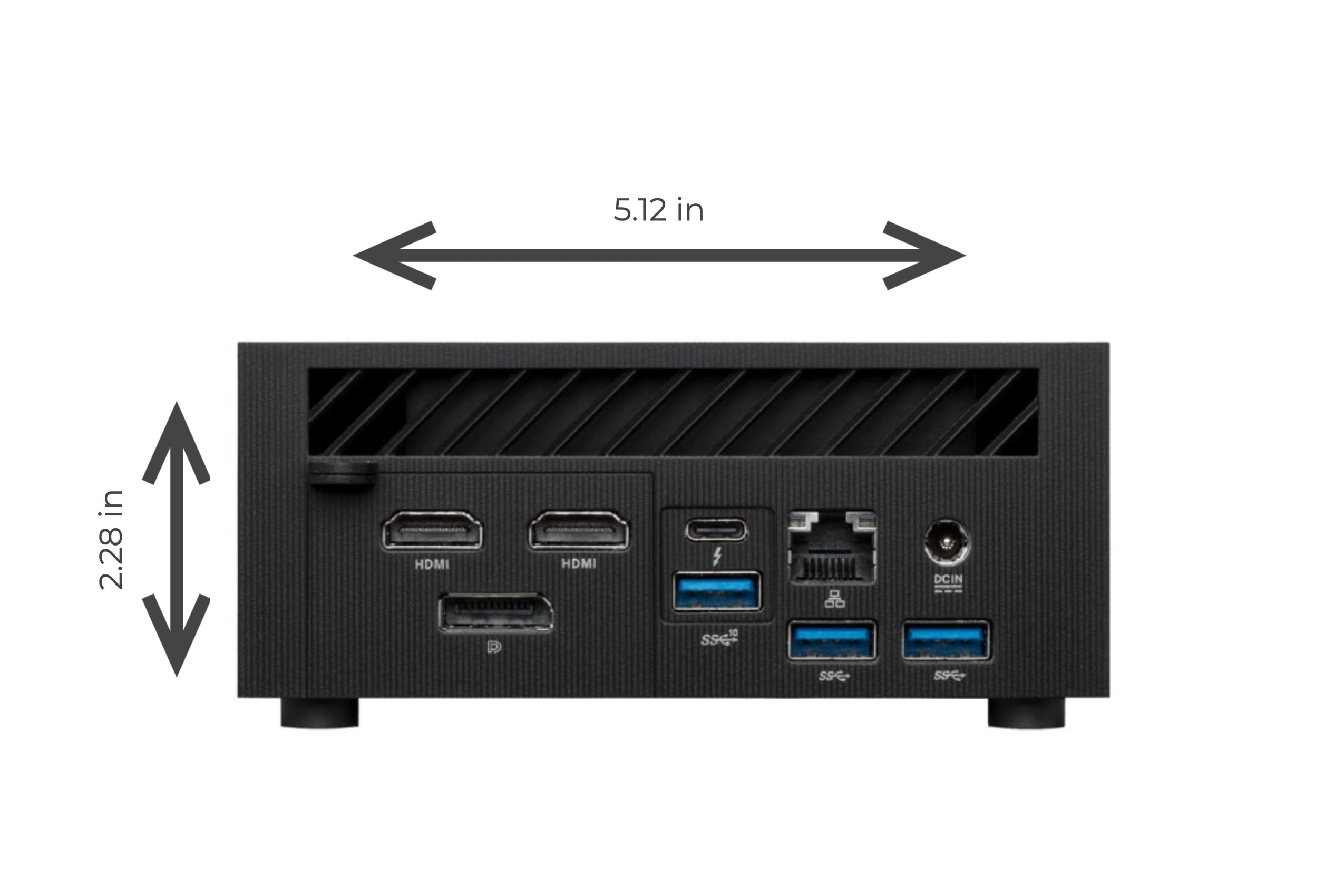 2023 MediaHub - Back with Dimensions