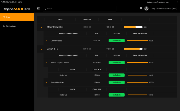 ProMAX SYNC - Remote Video Editing