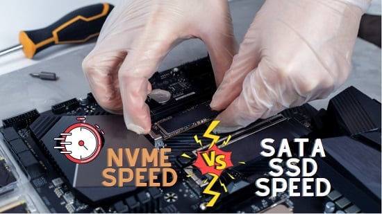 nvme speed vs sata ssd speed