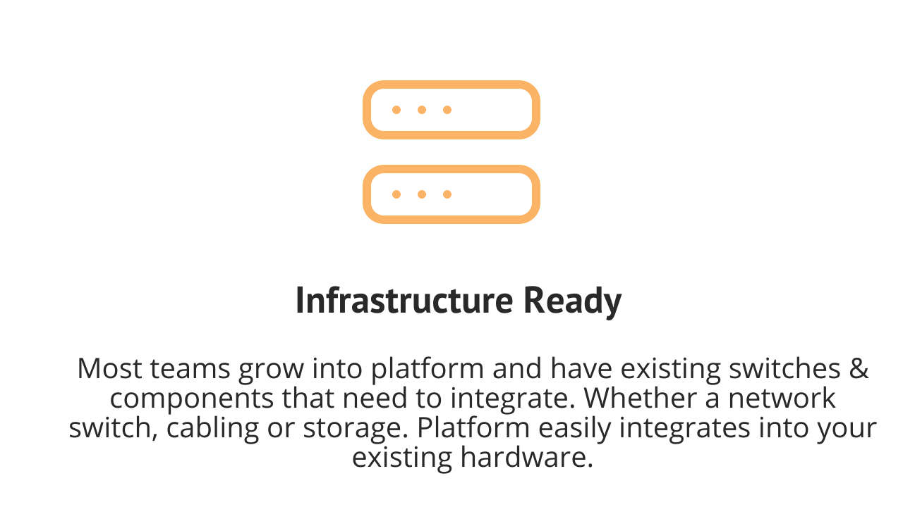 Infrastructure-ready-servers