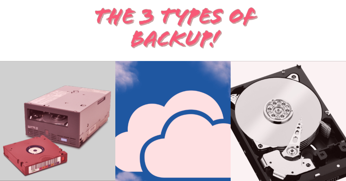 The 3 Types of Backup